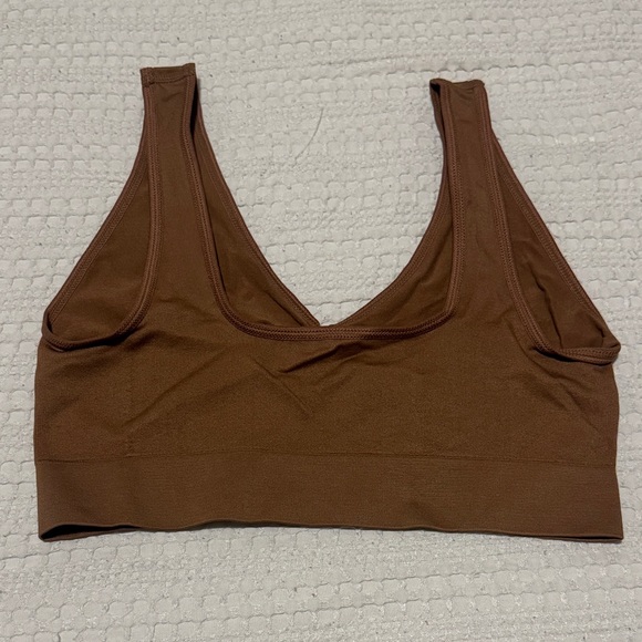 🆕 Rhonda Shear Chocolate Seamless Bralette. Brand New in Packaging! 💥💥 - Picture 2 of 4
